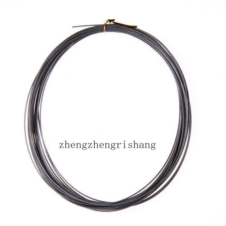 7 Strands 5-200lb Stainless Steel Wire Fishing Line Wire Spinner Leaders 11Yards