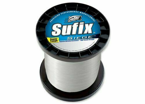 Sufix Siege Monofilament Fishing Line-3000 Yards Clear NEW