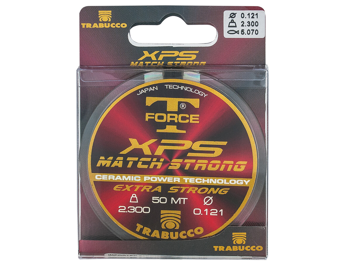 Trabucco T-Force XPS Match Strong 50m 0.121mm – 0.203mm Monofilament Line