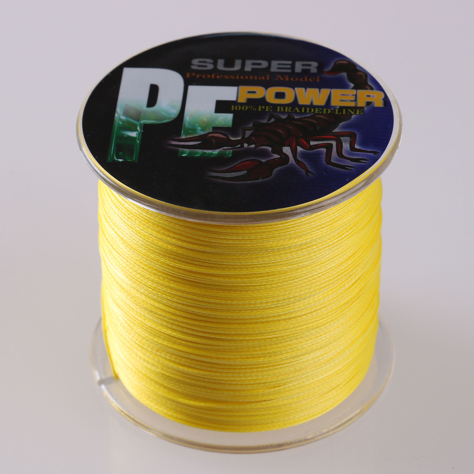 16 Strands 100M-2000M 6LB-300LB Yellow Profession Power Braided Fishing Line