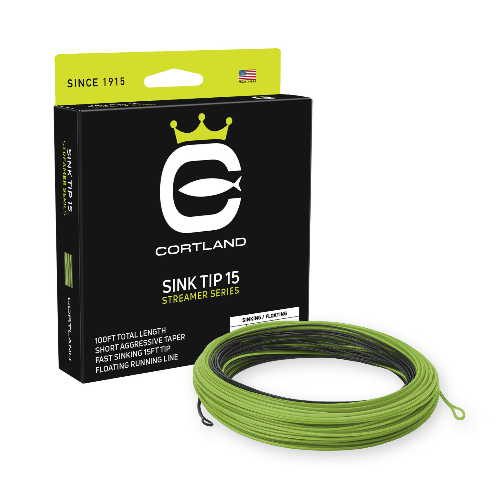 Cortland Streamer Series – Sink Tip 15 Fly Line