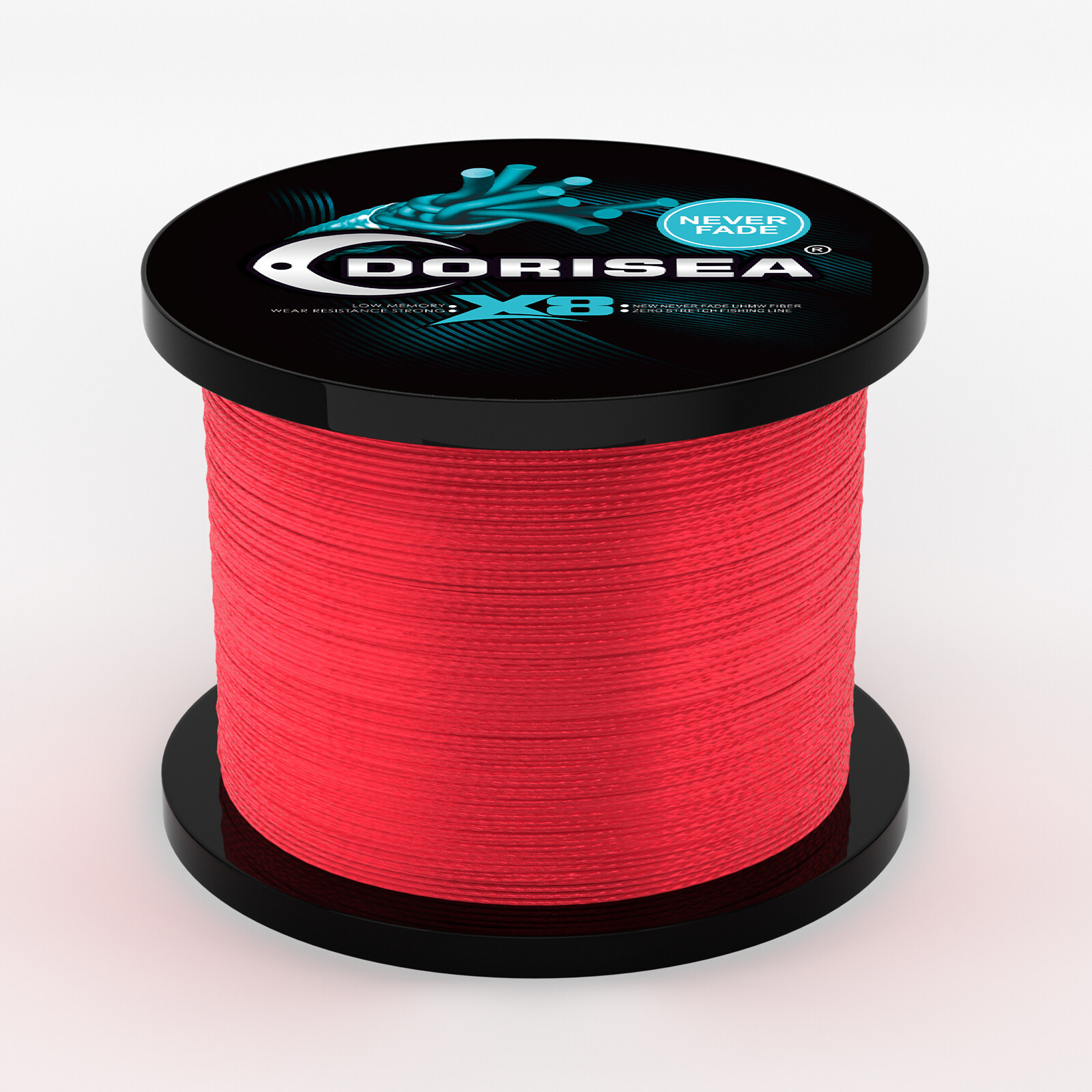 Dorisea NEVER FADE 8 Strand PE No Dyeing Dynema Braided Fishing line 100m-2000m