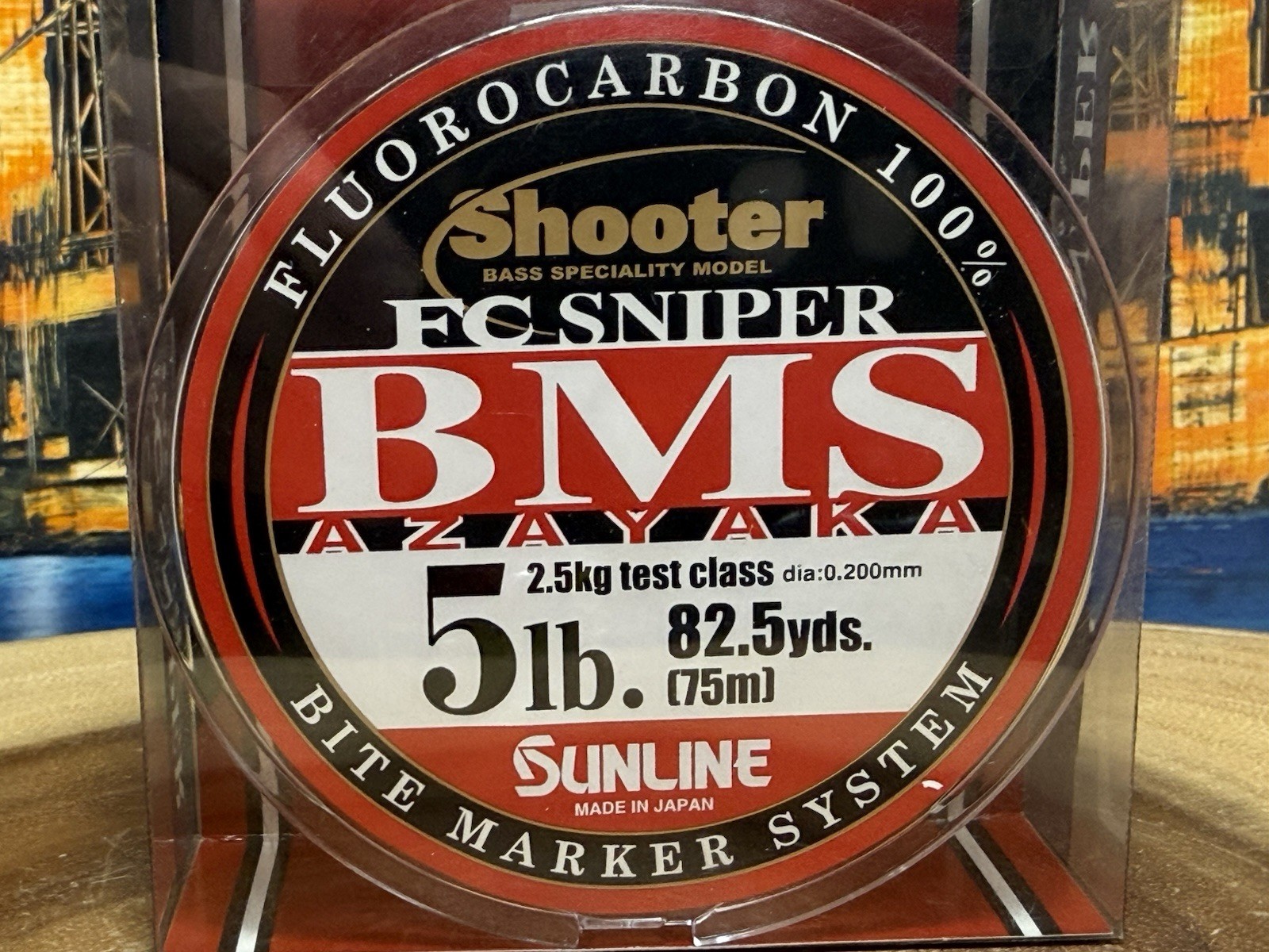 SUNLINE Shooter FC SNIPER BMS AZAYAKA JDM 100% Fluorocarbon Fishing Line…. (5lb)