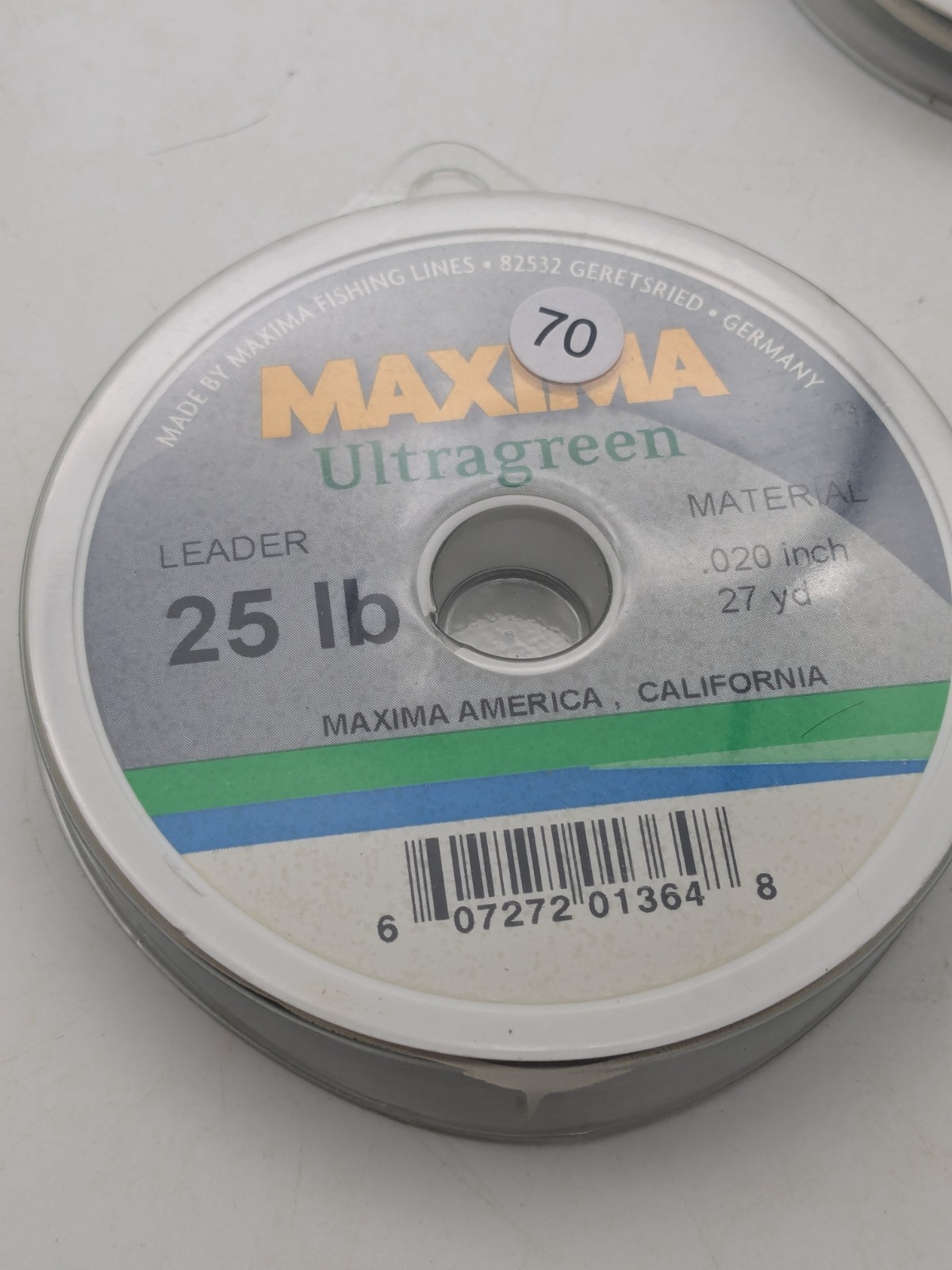 Maxima Ultragreen Chameleon Leader Line Lot 10lb 12lb 3-15lb 25lb Free Shipping