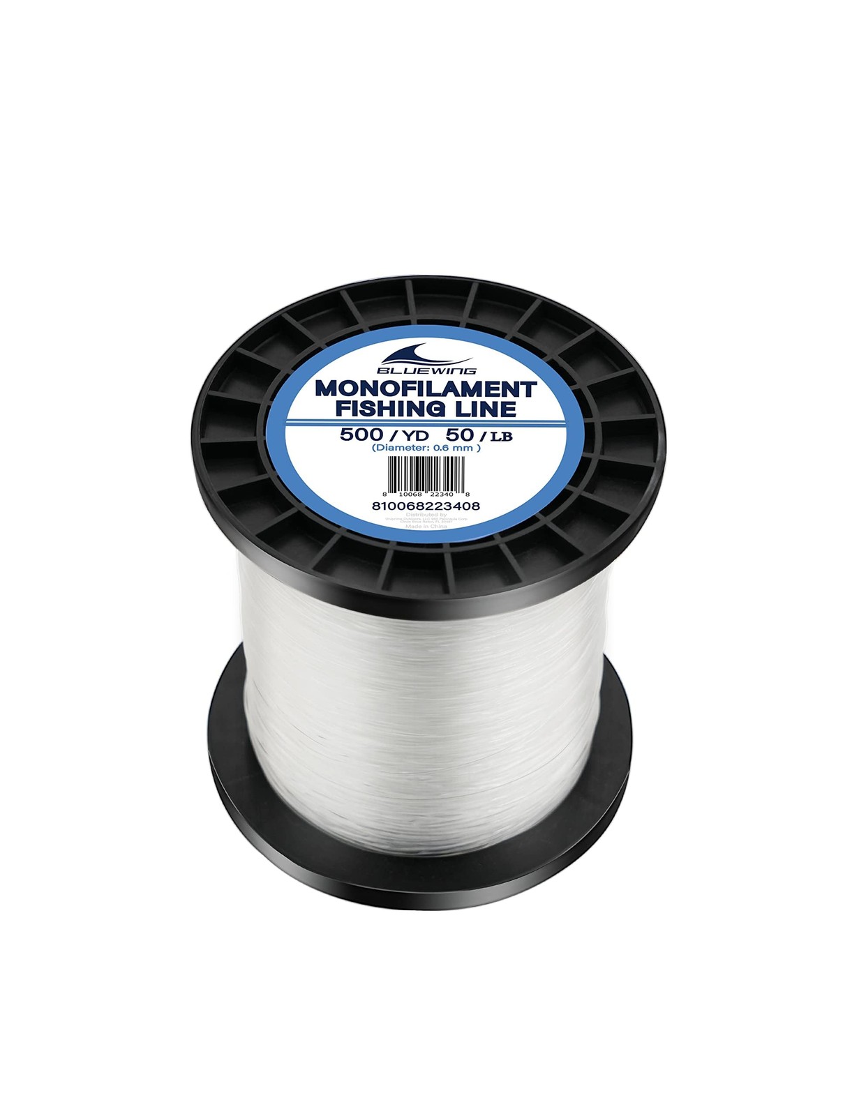 Monofilament Fishing Line 0.6mm 50lb 500 Yards Clear
