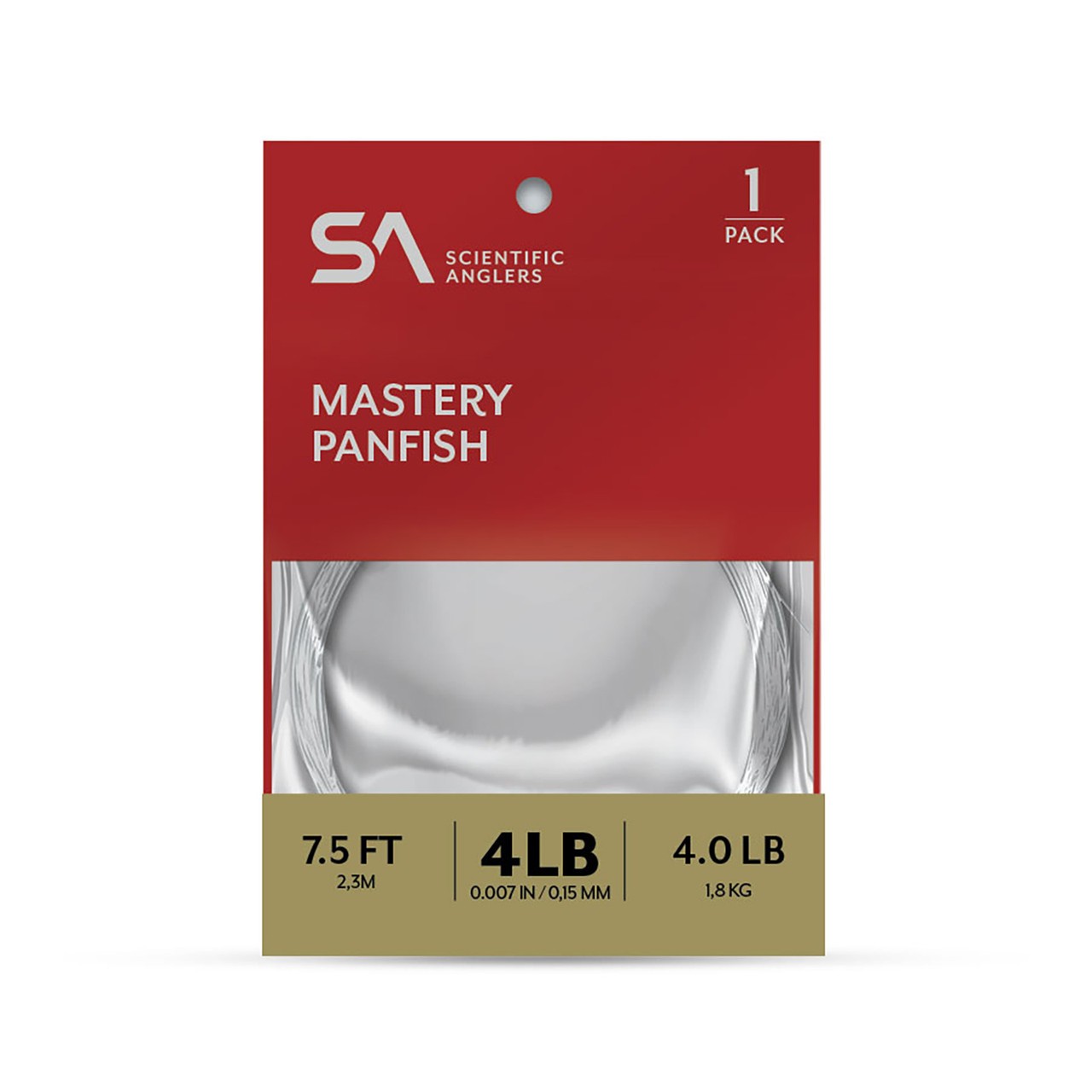Scientific Anglers Mastery Panfish Leaders 7.5′ – New