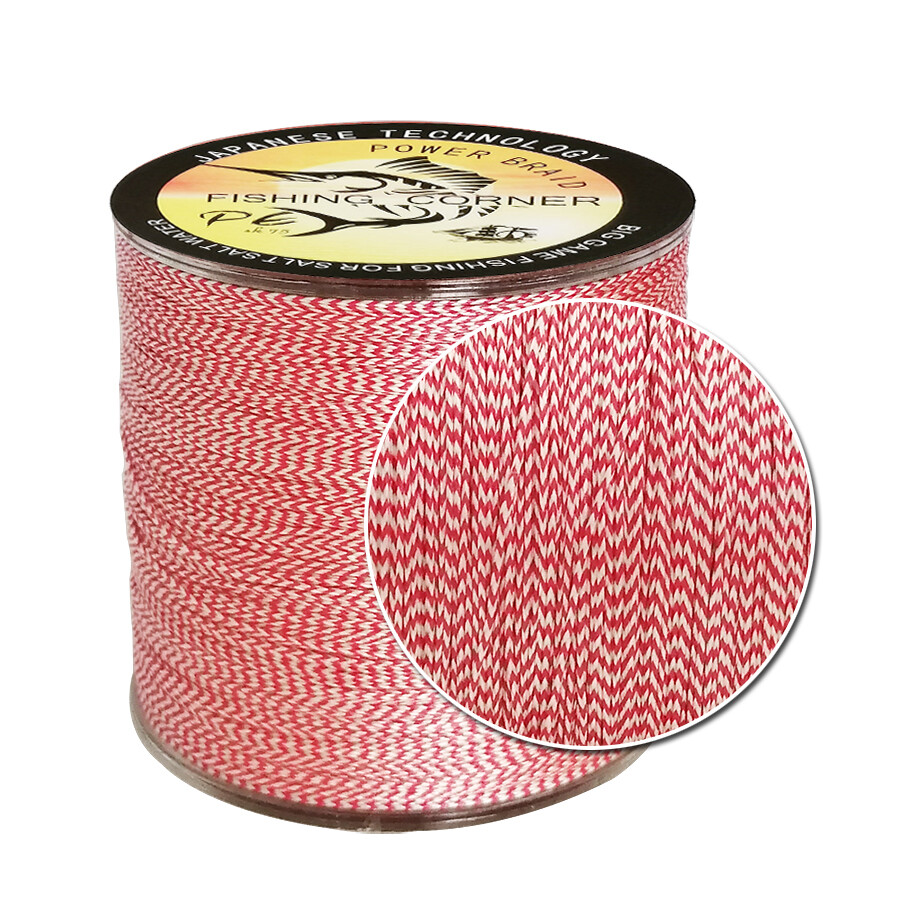 8 Strands 300m Spot Color PE Multifilament Braided Fishing Line 70LBs -180LBs