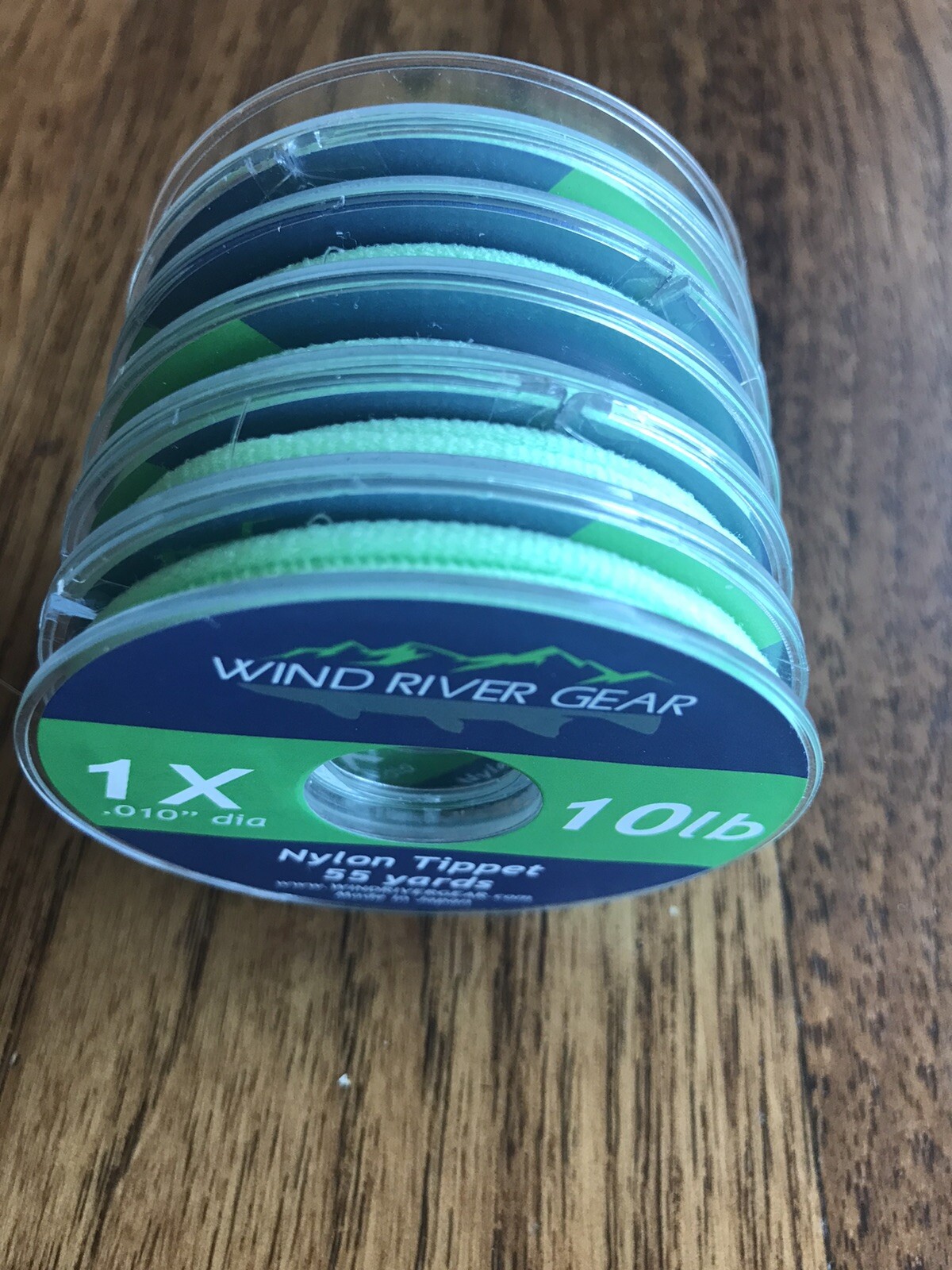 Tippet 3 spools MIX&MATCH of 55yd Nylon(165yards) Fly Fishing Ultra Clear 0X-6X