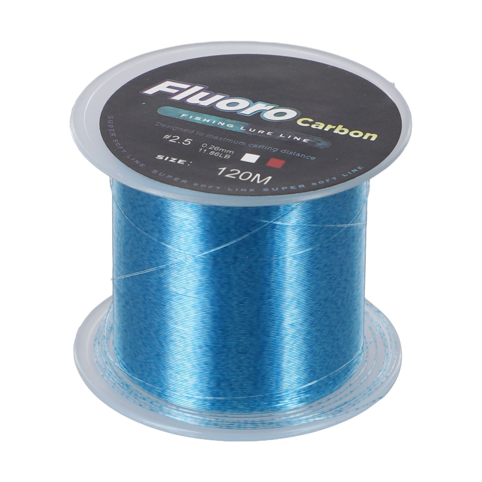 120M Fluorocarbon Fishing Lure Line Material for Maximum Durability (0 8#)