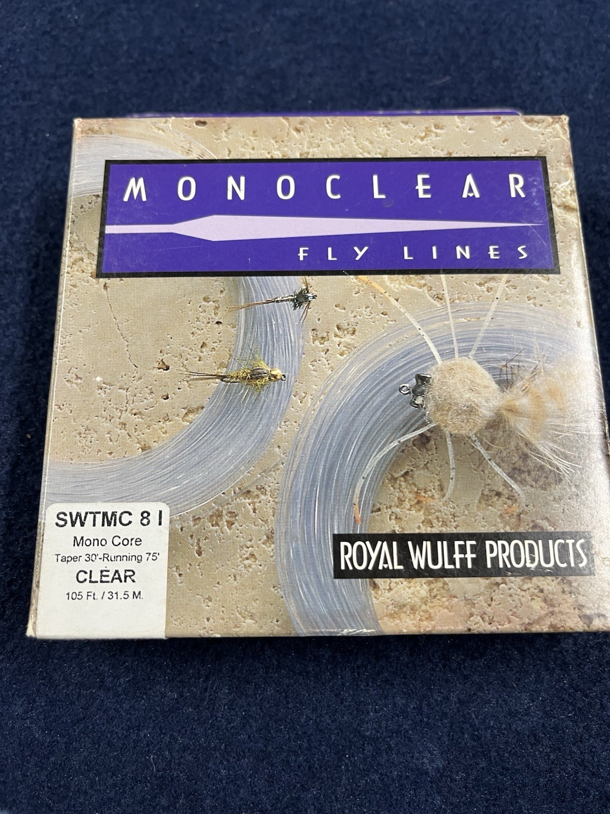 Royal Wulff Triangle Taper Monoclear 8Wt WFI Striped Bass Tarpon Musky Fly Line