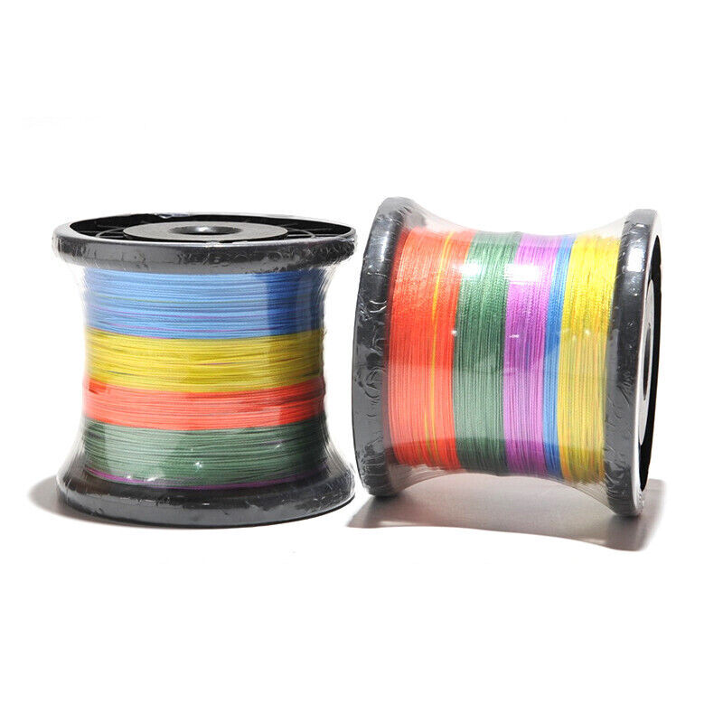 16 Strands 100M-2000M 20lbs-500lbs Multicolor Hollow Dynema Braided Fishing Line