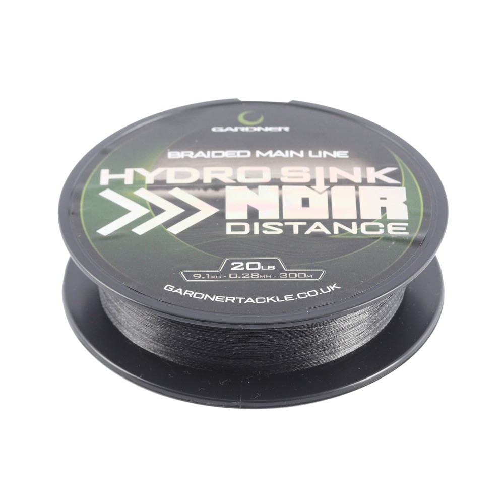 Gardner Tackle Hydro Sink Noir Distance Braided Mainline – Carp Coarse Fishing