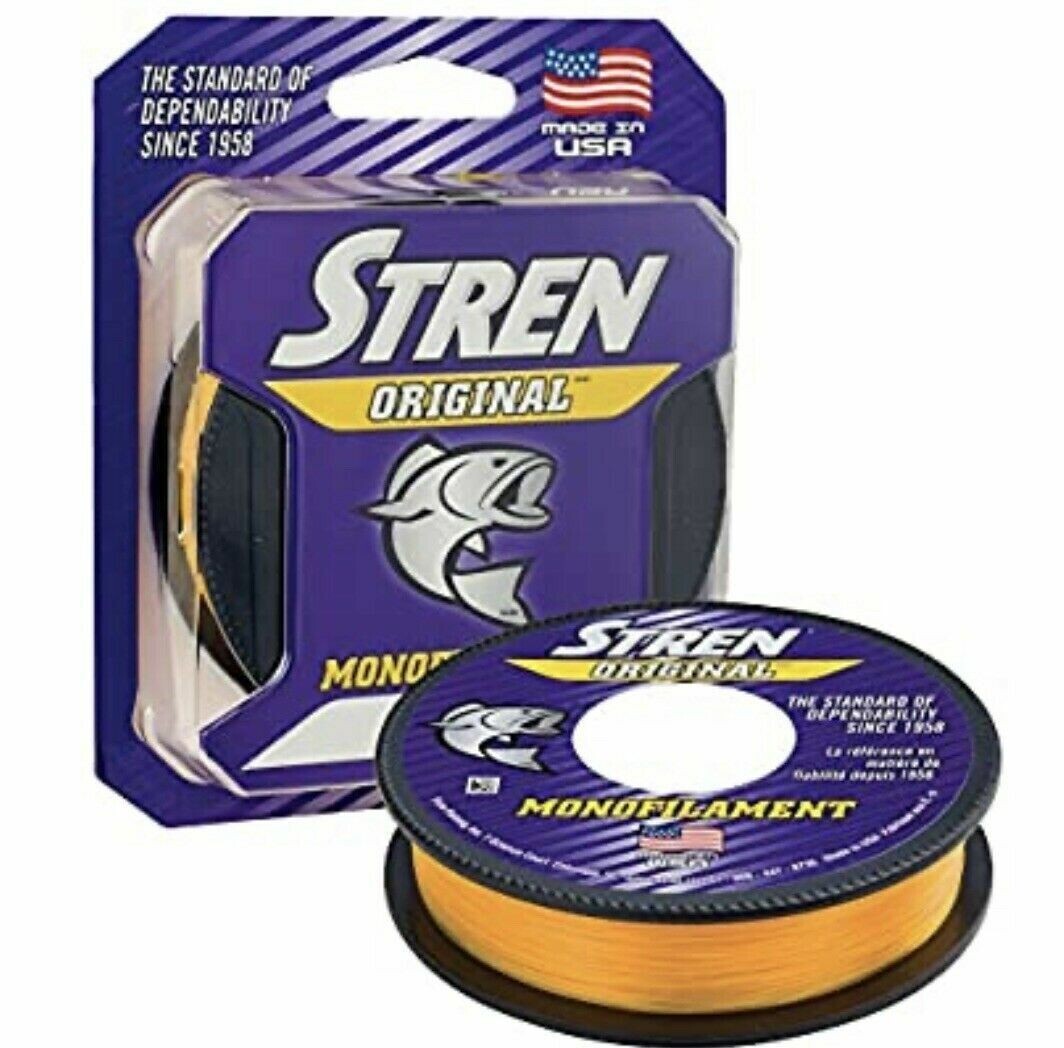 Stren GOLD Original Monofilament fishing line Choose weight! USA Made GOLD
