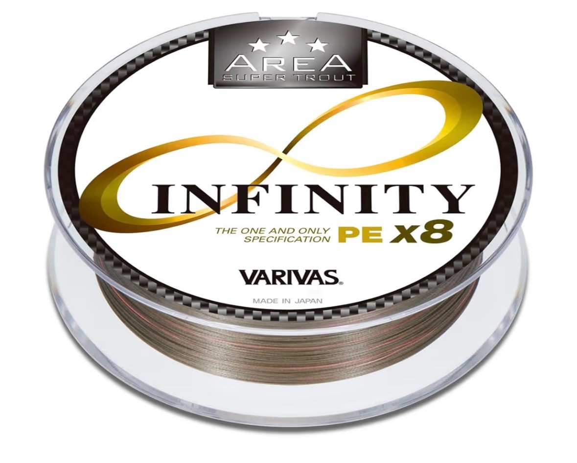 VARIVAS SUPER TROUT AREA INFINITY PE X8 75m choose size, from Japan