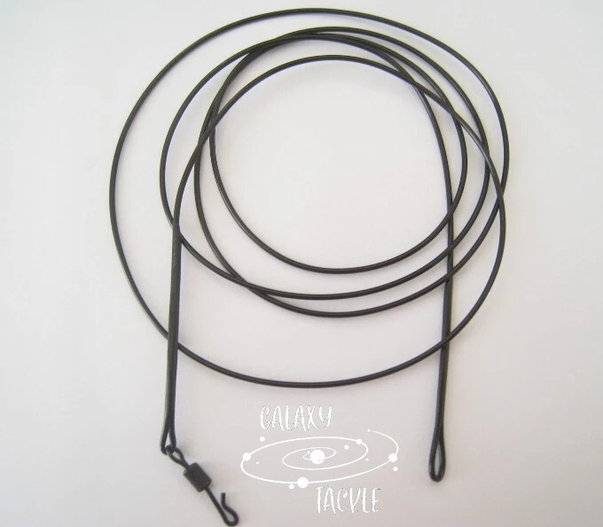 Fused Lead Free Leaders 70cm Long With Size 8 Quick Change Swivel – Carp Fishing