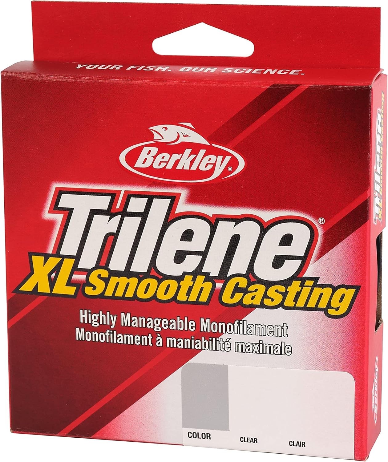 Trilene XL 8lb Monofilament Fishing Line – 990ft Clear for Optimal Performance