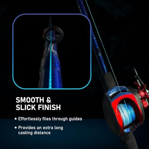 Reaction Tackle Braided Fishing Line Hi Vis Yellow 10LB 500yd