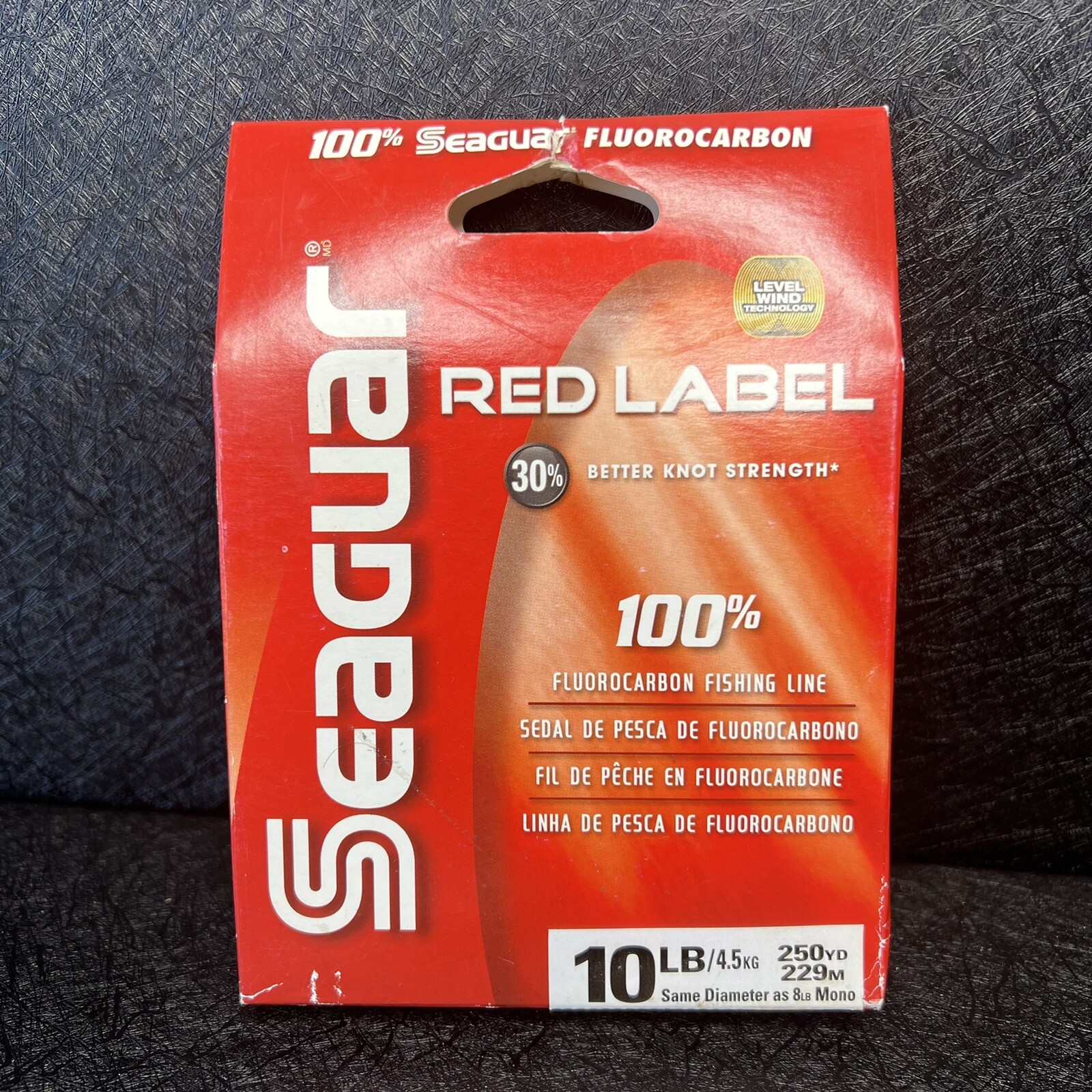 Seaguar Red Label 100% Flurocarbon Fishing Line 250yd 10lb Spool New in Box