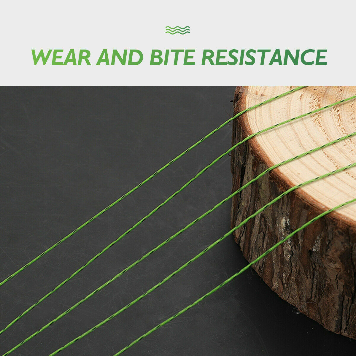 Power Braid Dorisea 100m~2000m Fluorescent Green/Black Spot Braided Fishing Line