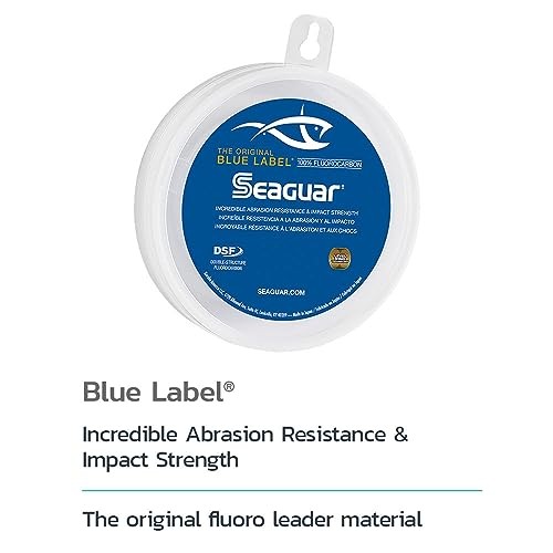 Seaguar Blue Label 100 Fluorocarbon Fishing Line 50lbs 50yds Exceptional Stre…