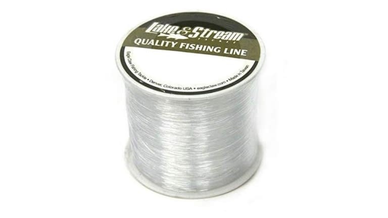 {6-PACK} Lake and Stream 30lb Mono, Clear, 200yds each, 1200yds total