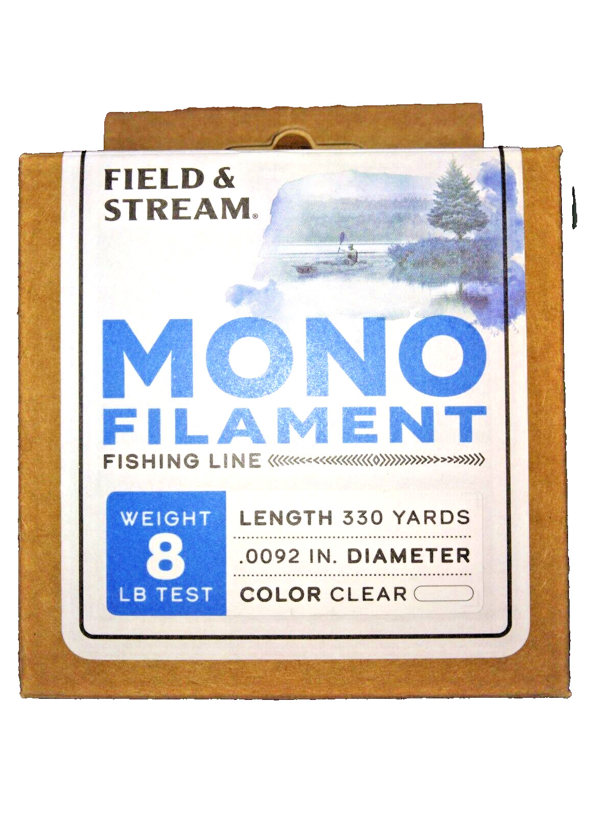 Field & Stream Monofilament Casting Line Weight 8 LB Test