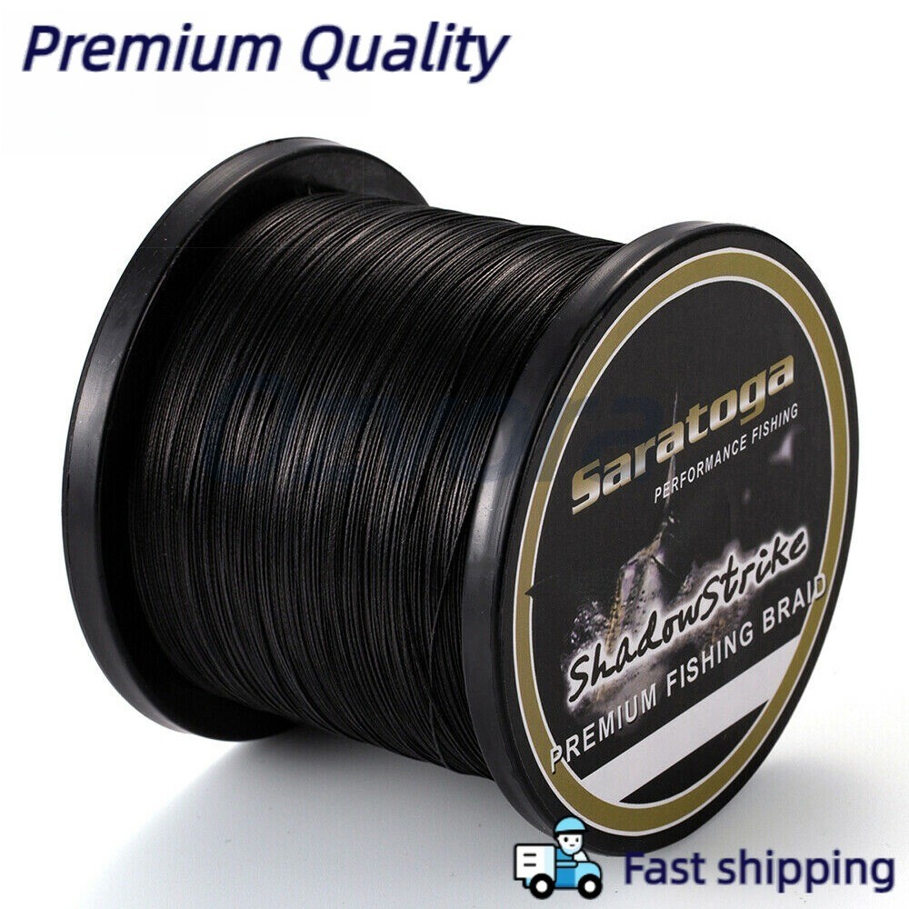 Black Extreme Dynema PE Braid Fishing Line 100M/300M/500M/1000M/2000M