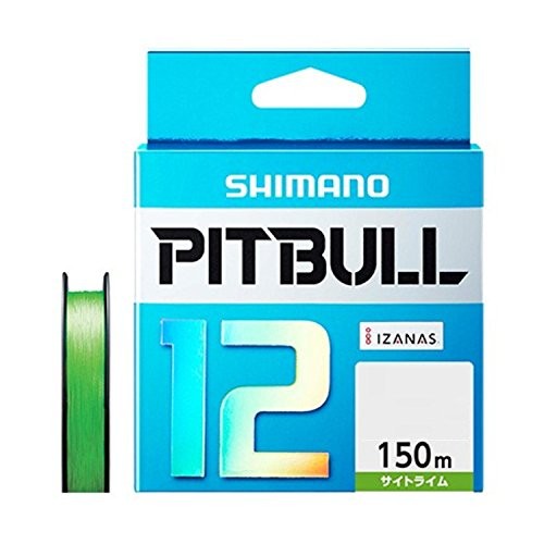 New Shimano Pitbull X12 Lime Green 150M Braided Pe Line Japan Pit Bull 12