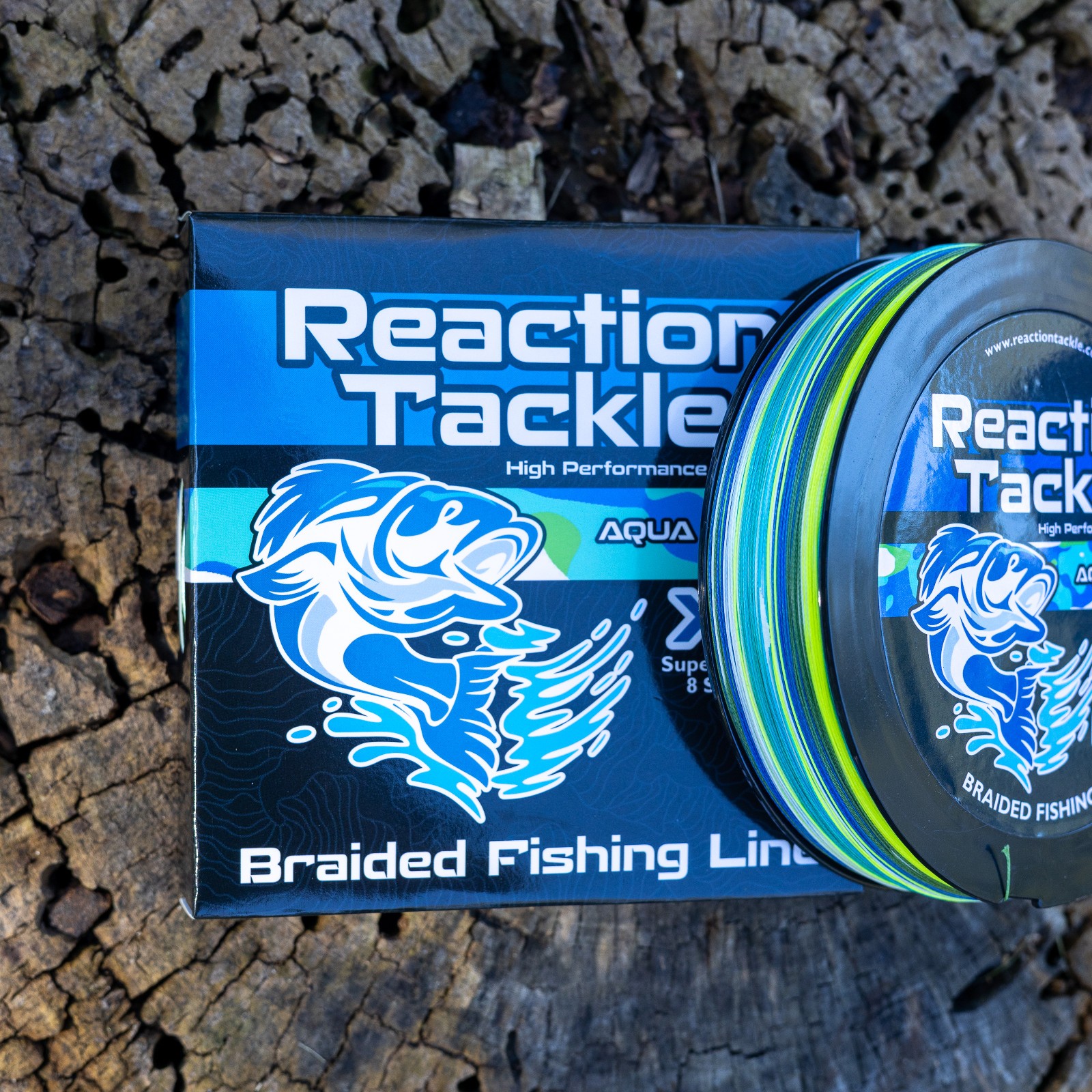 Reaction Tackle Pro Grade 8 Strand Braided Fishing Line Saltwater or Freshwater