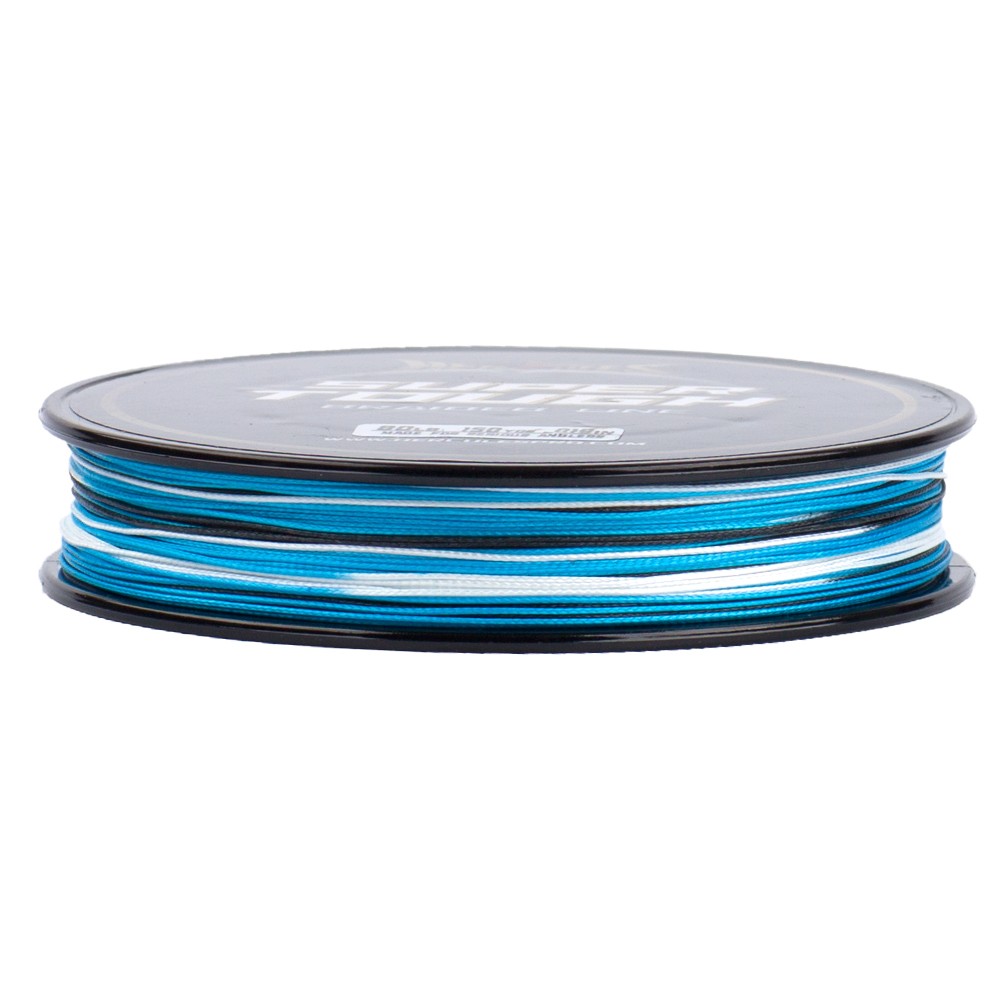 HERCULES SUPER TOUGH Camo Blue PE Braided Fishing Line 150Yds-1000Yds 4LB-160LB