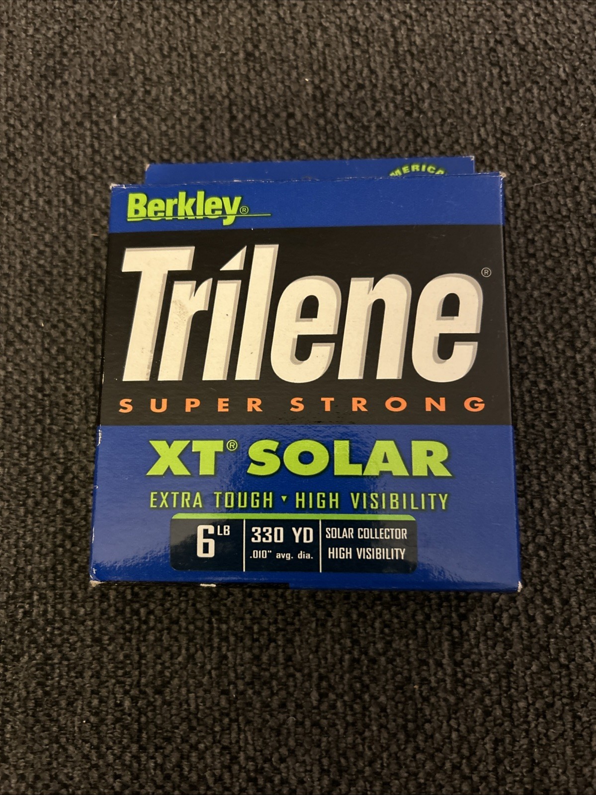 Berkley Trilene XT Solar 6LB test 330 YD fishing Line (B1)