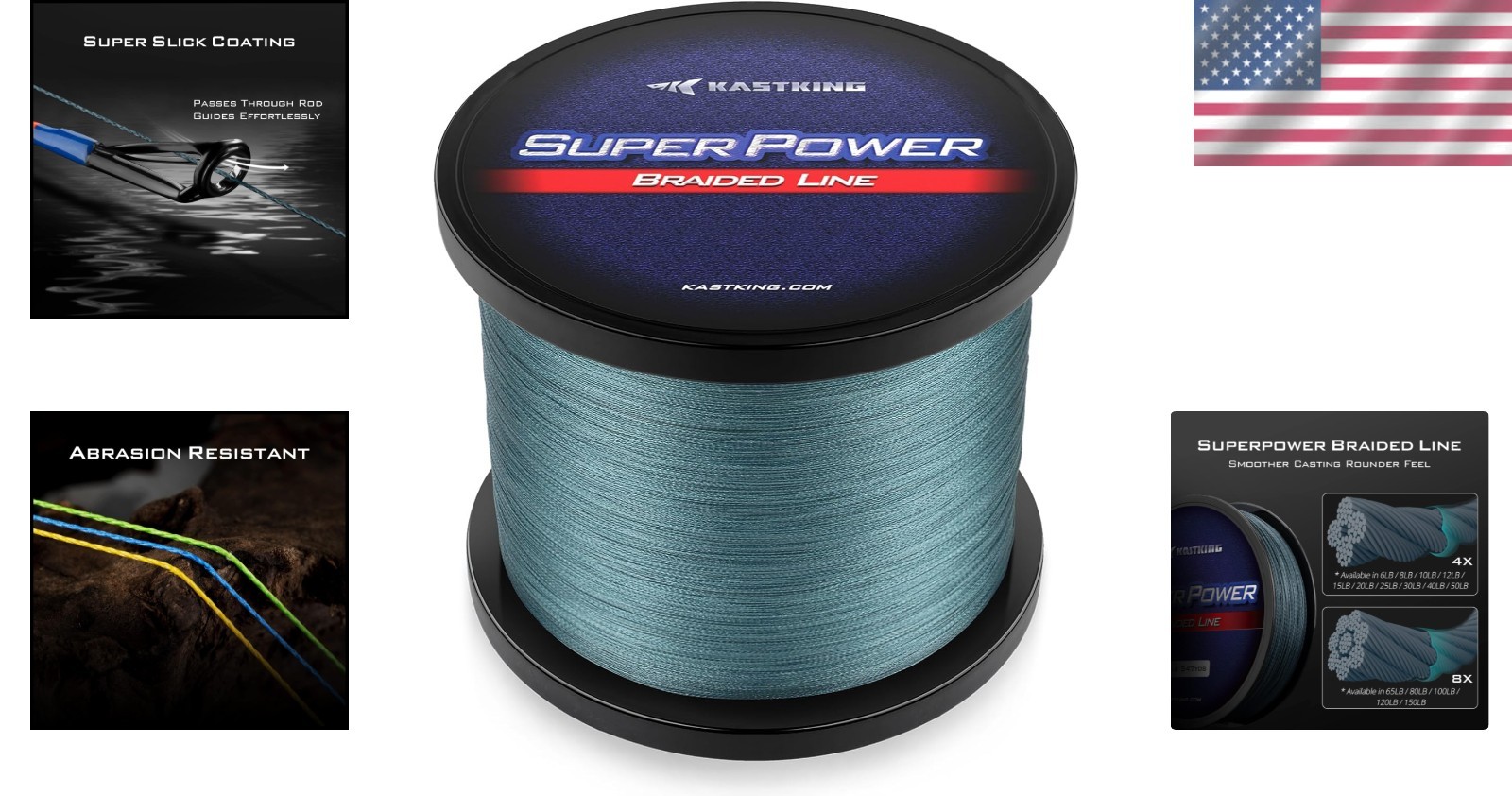 Ultra High Sensitivity 15lb Braided Fishing Line – 150 Yards, Abrasion Resistant
