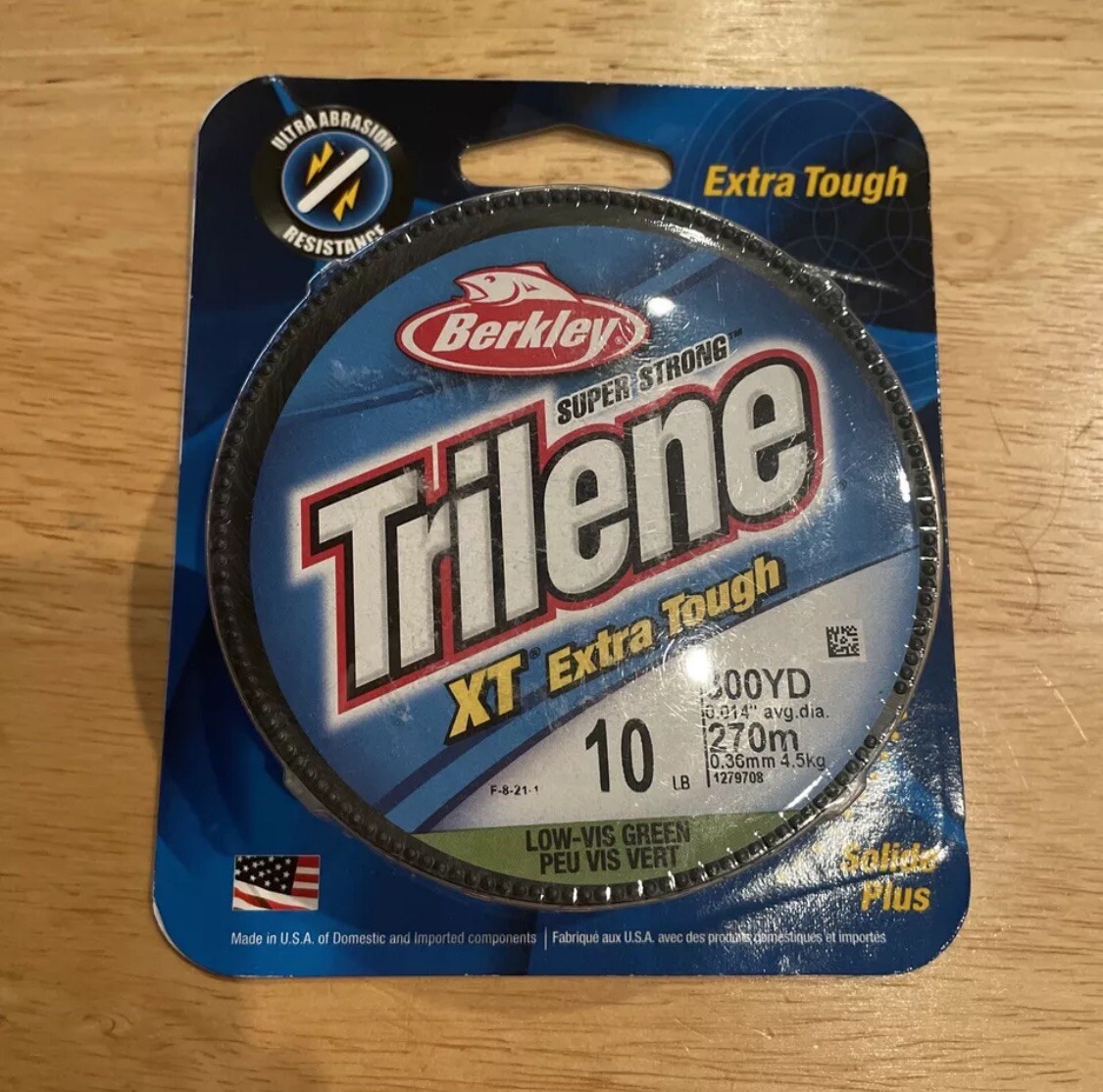 Berkley XTFS10-22 Trilene XT 10lb Monofilament 300 Yard Fishing Line