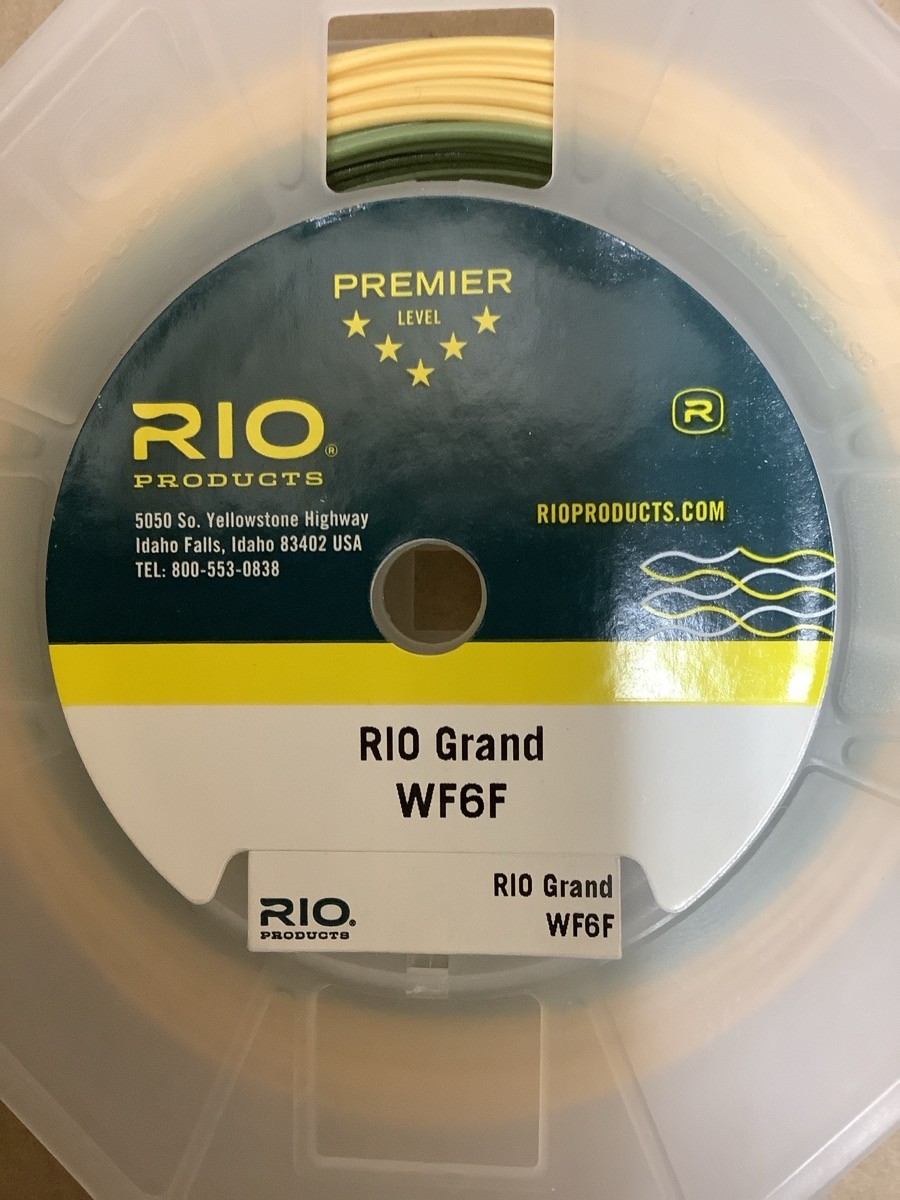RIO GRAND WF6F TROUT SERIES FRESHWATER 100FT/30M CAMO/TAN FLY LINE I (G29022048)