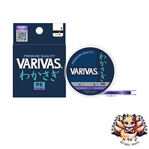 NEW VARIVAS VARIVAS Wakasagi PE 30m Purple 0.3