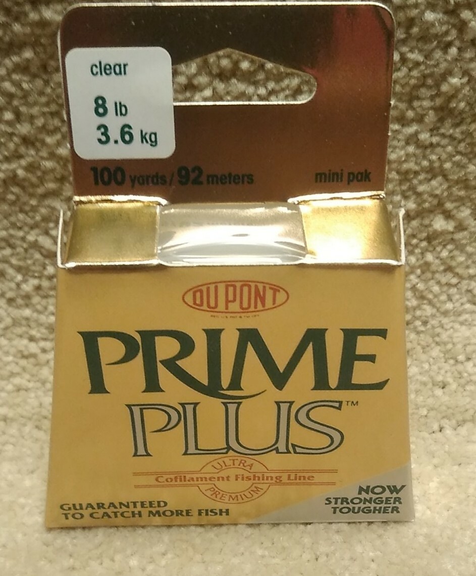 Dupont Prime Plus Ultra Premium 100yd Refiller Spools multiple lb tests
