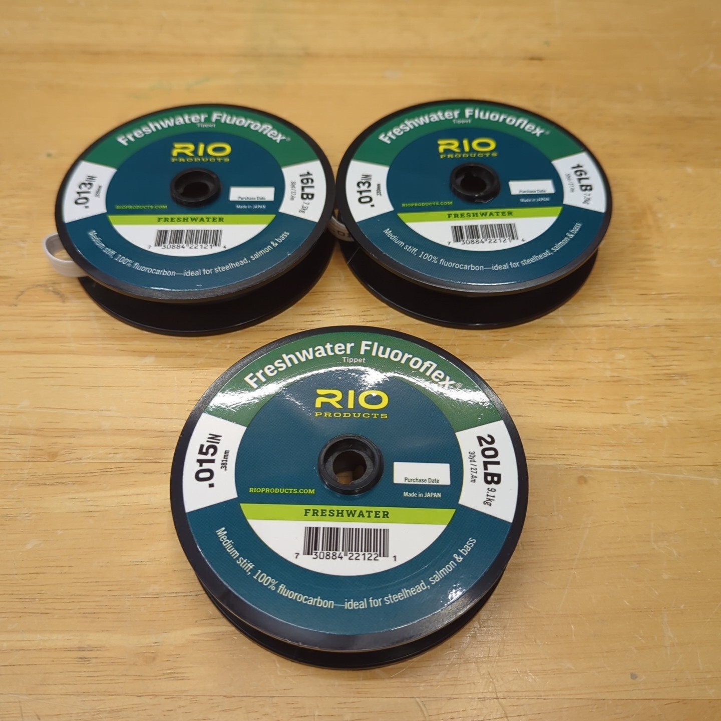 RIO Fluoroflex Freshwater Tippet – 30yd – 16+20lb – Medium Stiff – LOT OF (3)!