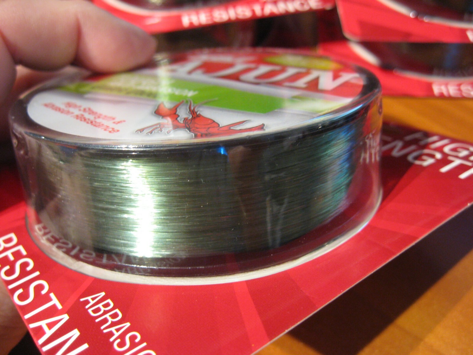 Cajun Tough Gator Green Fishing Line 10 LB Test 330 Yards Smooth Cast Low Memory