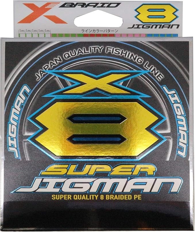 YGK Yotsuami Super Jigman X8 PE Braided Line 300m PE1.5 Japan Brand New