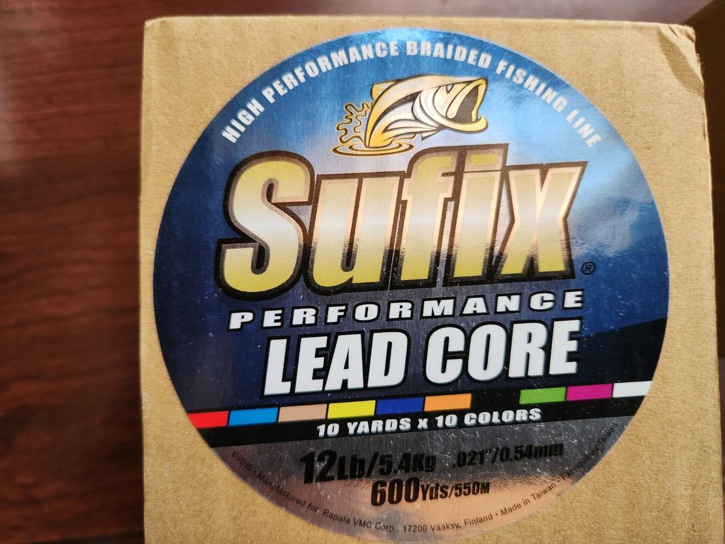 NEW Sufix Performance Lead Core 600 yards
