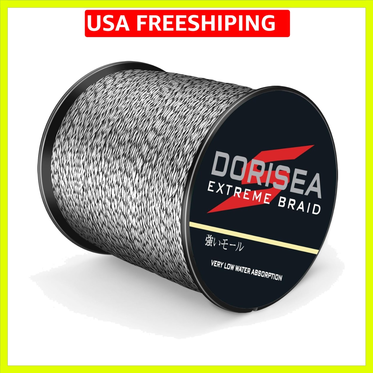 Extreme Braid 100% Pe Braided Fishing Line 109Yards-2187Yards 6-550Lb Fishin…