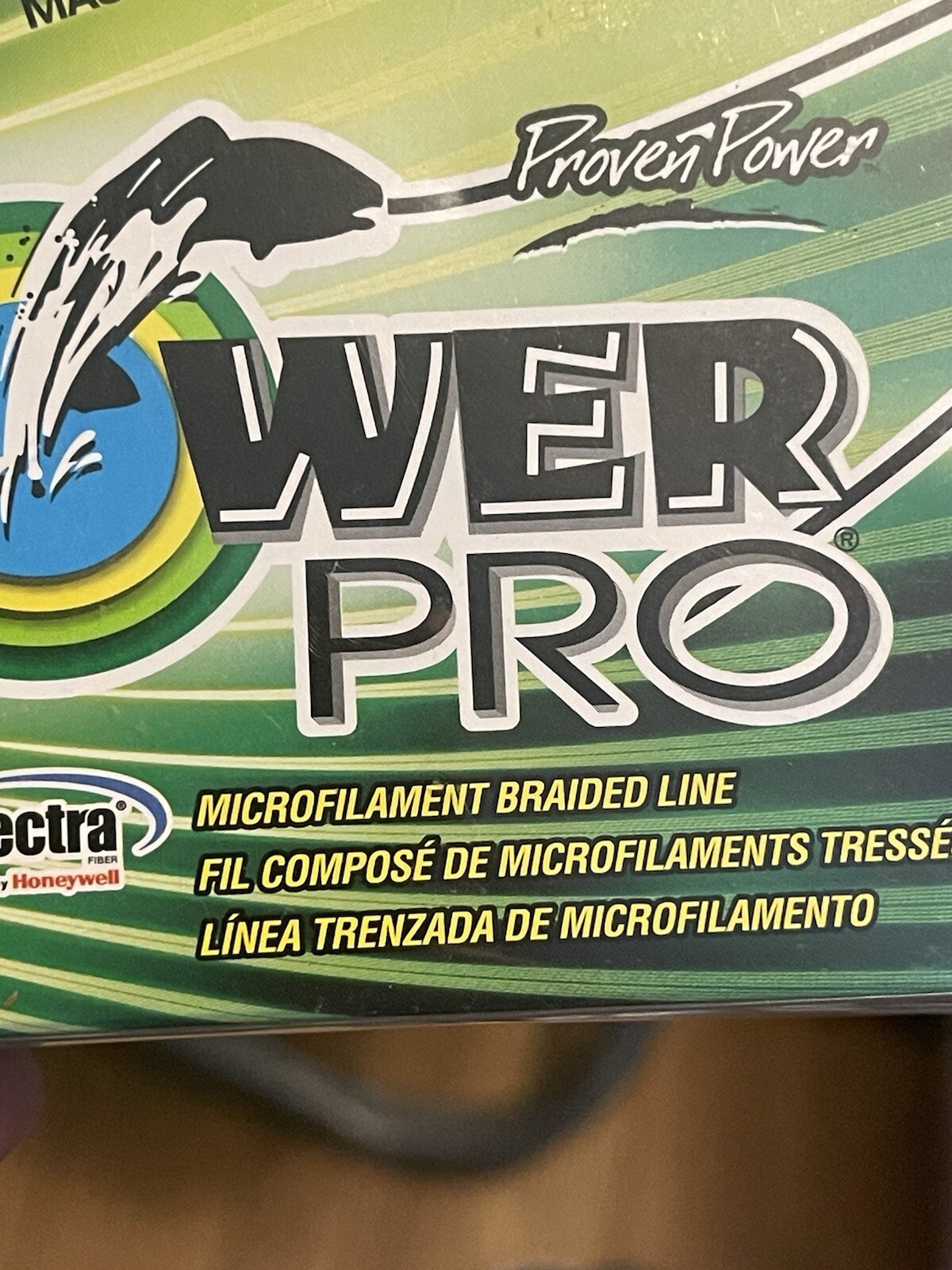 POWER PRO Spectra Fiber Braided Fishing Line, Moss Green, 150YDS-65LB