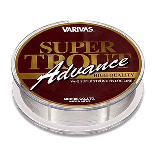 MORRIS Nylon Fishing Line VARIVAS SUPER TROUT Advance 100m #2.5 12lb Misty Brown