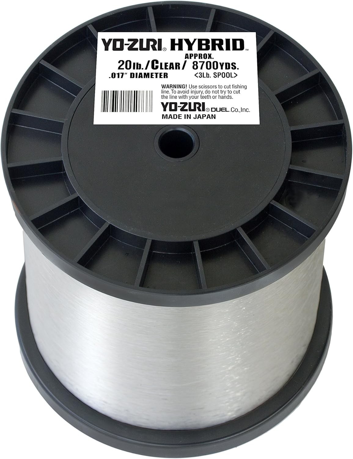 Yo-Zuri Hybrid Clear 3lb Spool 30lb