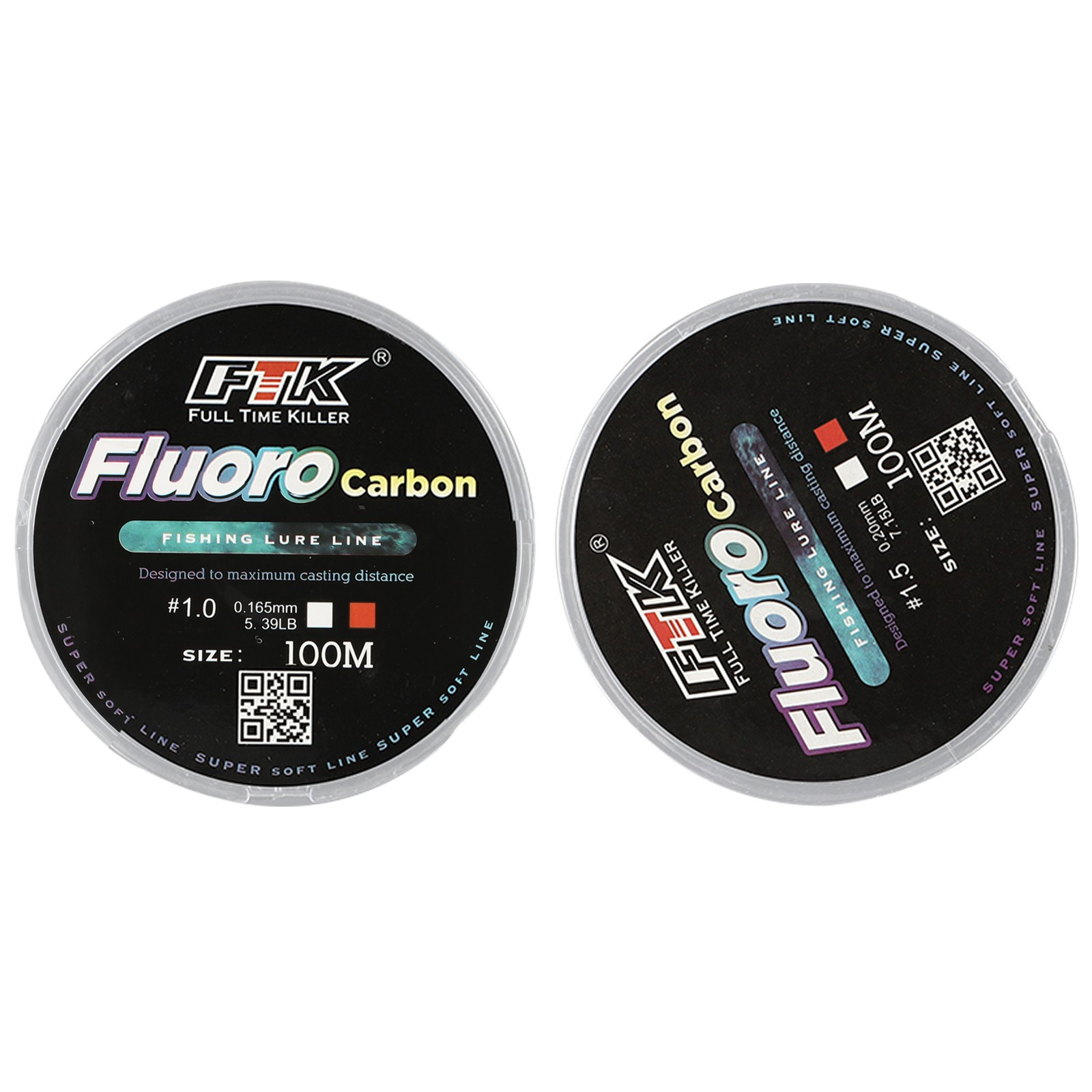 Exceptional Handling Transparent Fishing Line 100m Fluorocarbon Leader