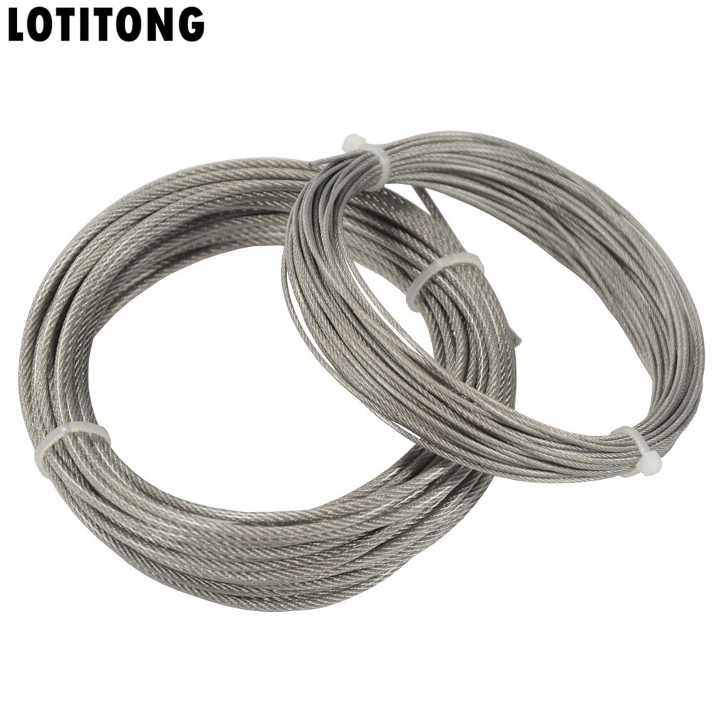 70lb-368lb Fishing Steel Wire Fishing Lines 7×7 49 Strands Super Soft Wire Lines