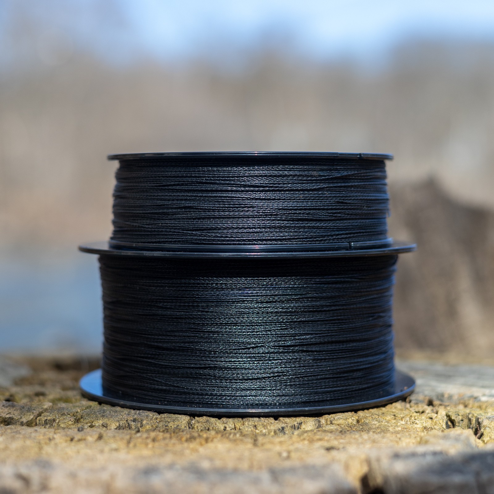 Reaction Tackle High Performance Braided Fishing Line / Braid – NO FADE Black