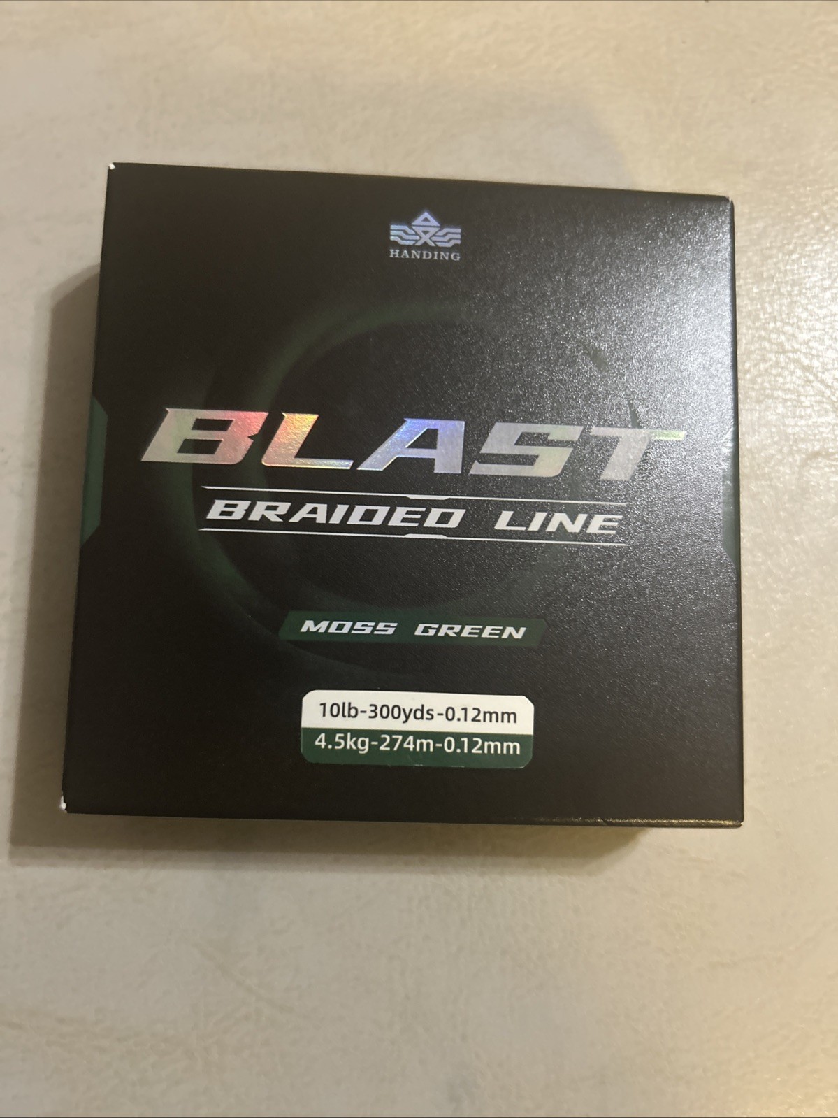 Blast Braided Fishing Line Ultra-Thin Diameter 10 lb – 300yds 0.12mm Moss Green