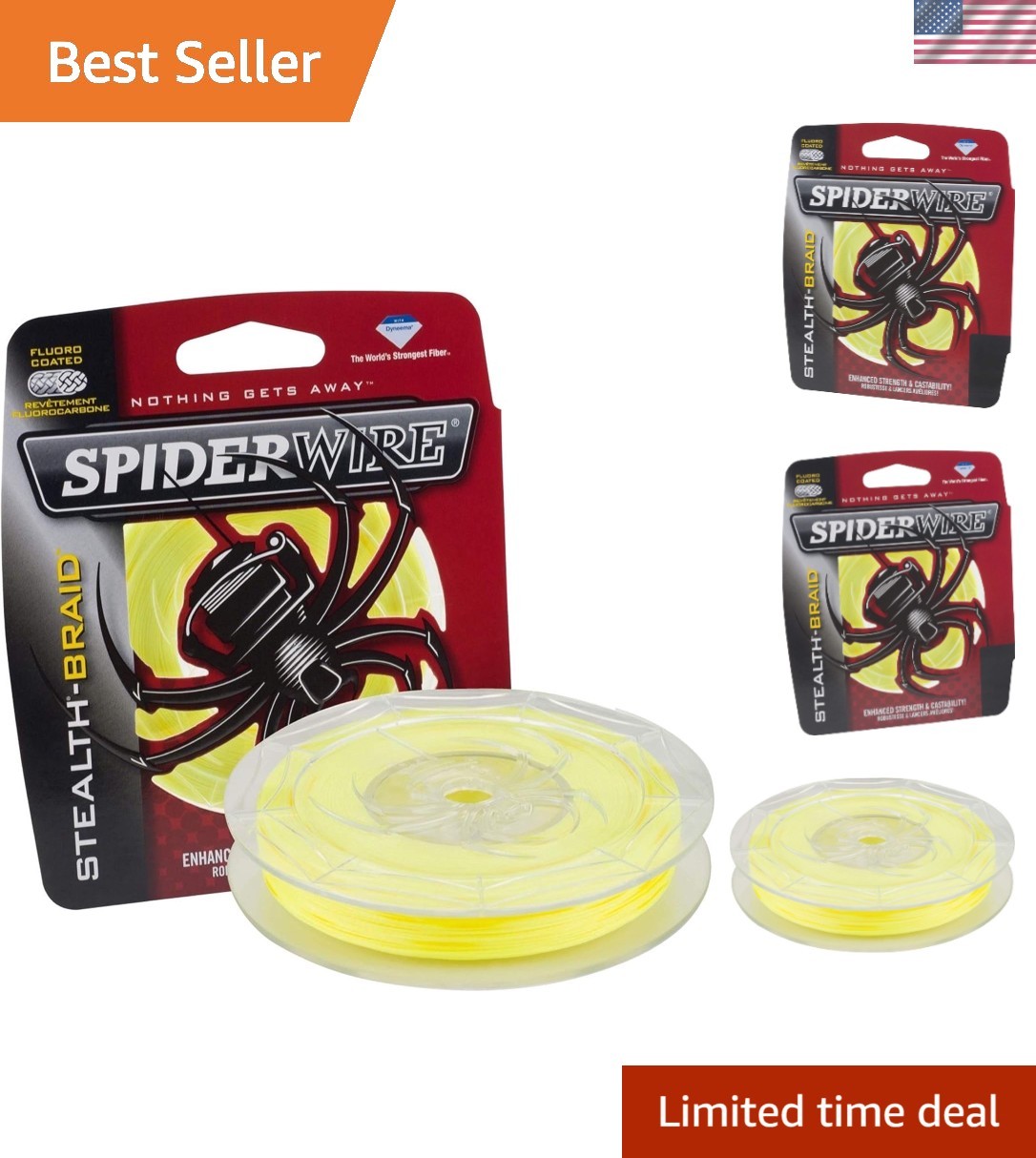 20lb Dyneema® Braided Fishing Line – 125yd Translucent for Ultimate Performance