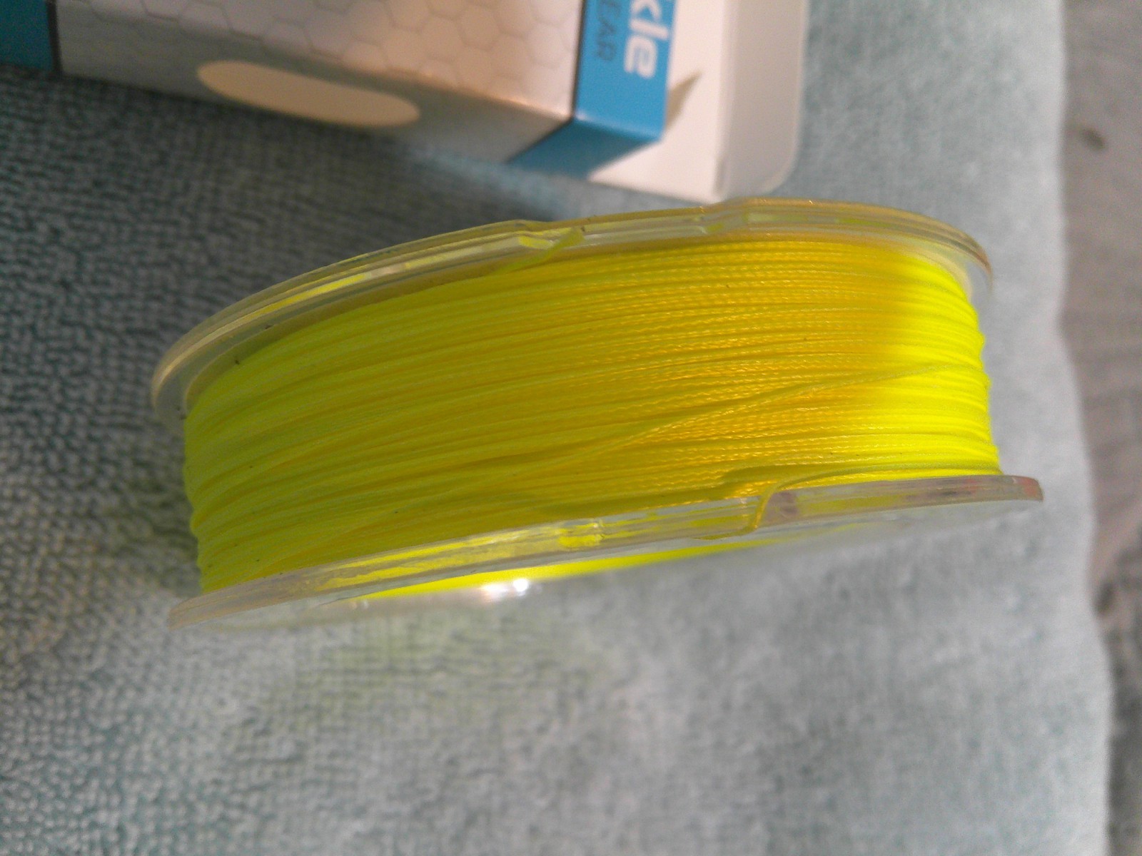 Reaction Tackle – X8 Braided Fishing Line / Braid – Hi Vis Yellow 50lb / 150 yd
